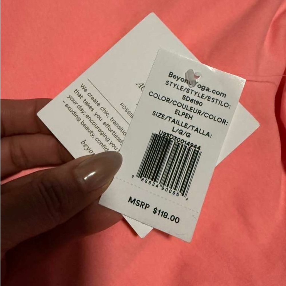 NWT- Beyond Yoga Spacedye Lost Your Mind Dress One-Shoulder Sz: L - Picture 8 of 10